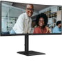 AOC CU34E4CV Monitor Profesional Ultrapanorámico Curvo 34 pulg WQHD Black